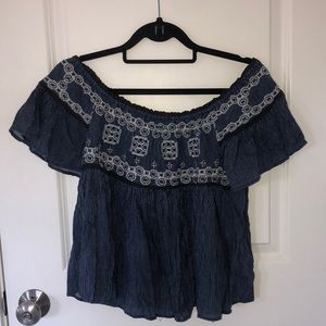 Off the shoulder top